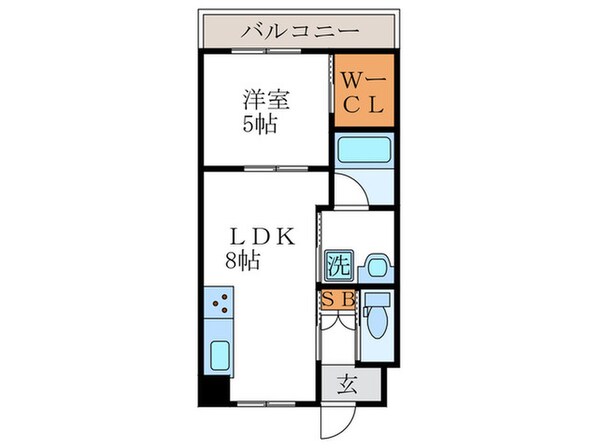 カ－サフィオ－レ桂の物件間取画像